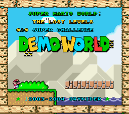 Super Demo World - OryNider's Best Levels (SMW1 Hack)